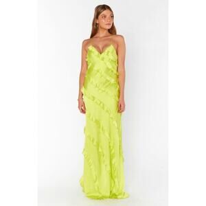 NEW – NWT Show Me Your Mumu Romance Ruffle Maxi Dress size S
